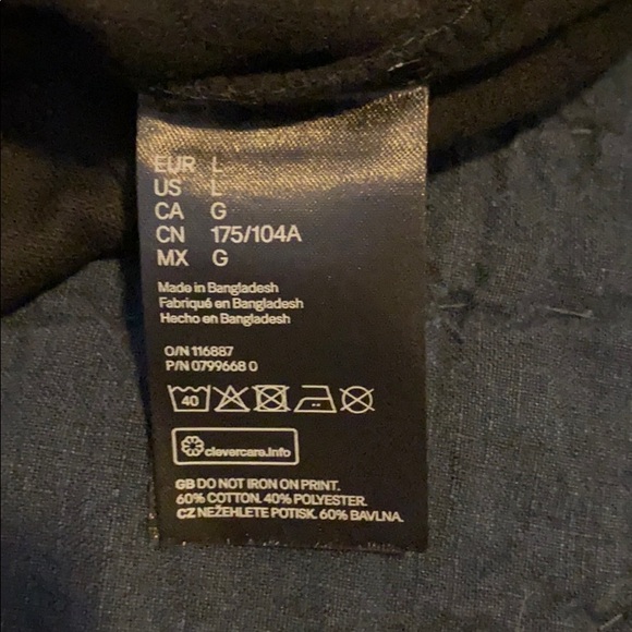 Ariana Grande H&M Thank You Sweatshirt - Picture 6 of 6